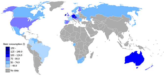 World Beer Consumption World Beer Consumption