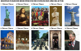 Identify the whether the photos have been mirrored or not